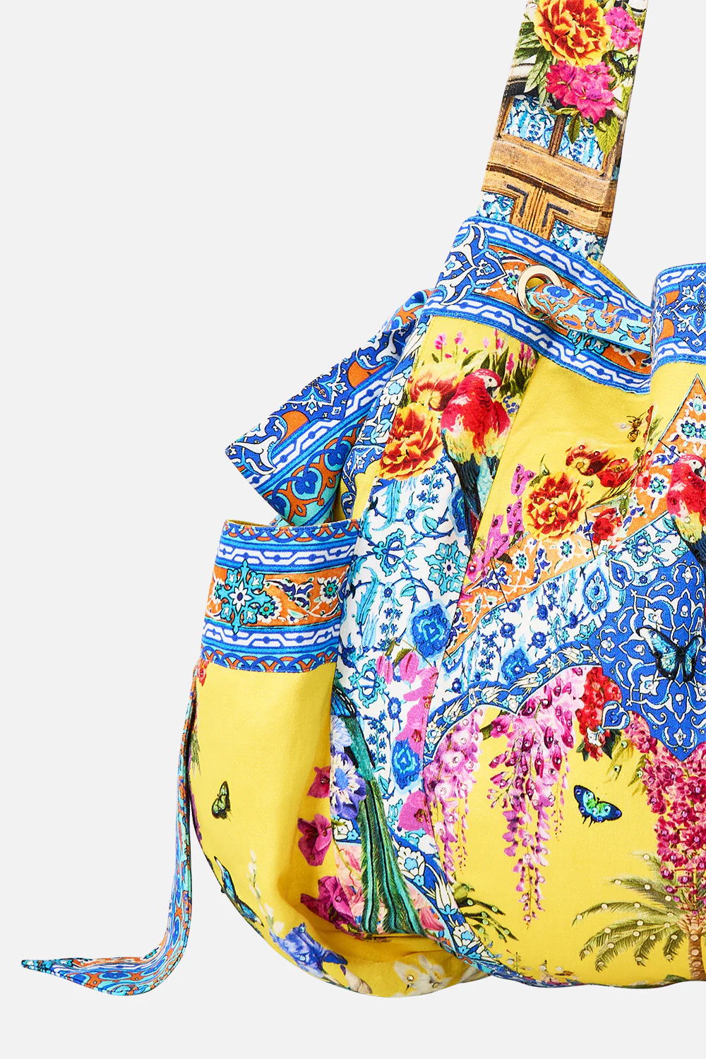DRAWSTRING BOW BEACH BAG SULTANAHMET SUMMER - Image 4