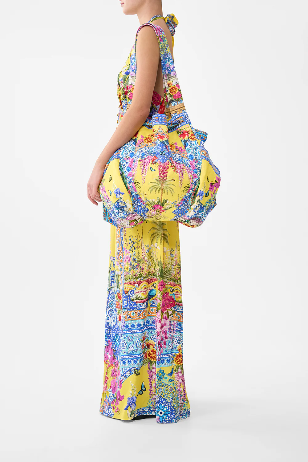 DRAWSTRING BOW BEACH BAG SULTANAHMET SUMMER - Image 5