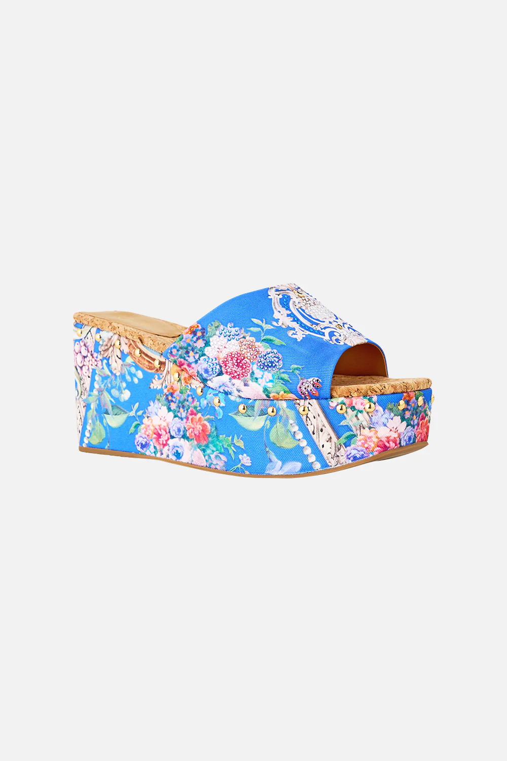 MIRAY WEDGE MULE OTTOMAN OPULENCE - Image 2