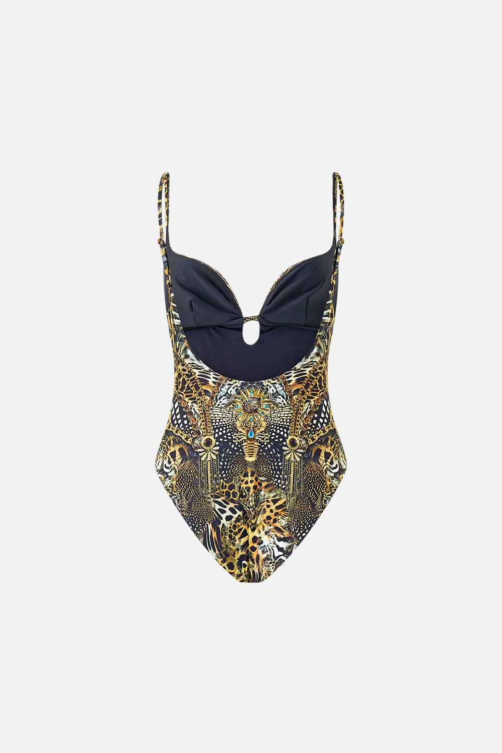 CONTINUOUS UNDERWIRE ONE PIECE WITH KEYHOLE FELINE FOLKLORE - Image 6