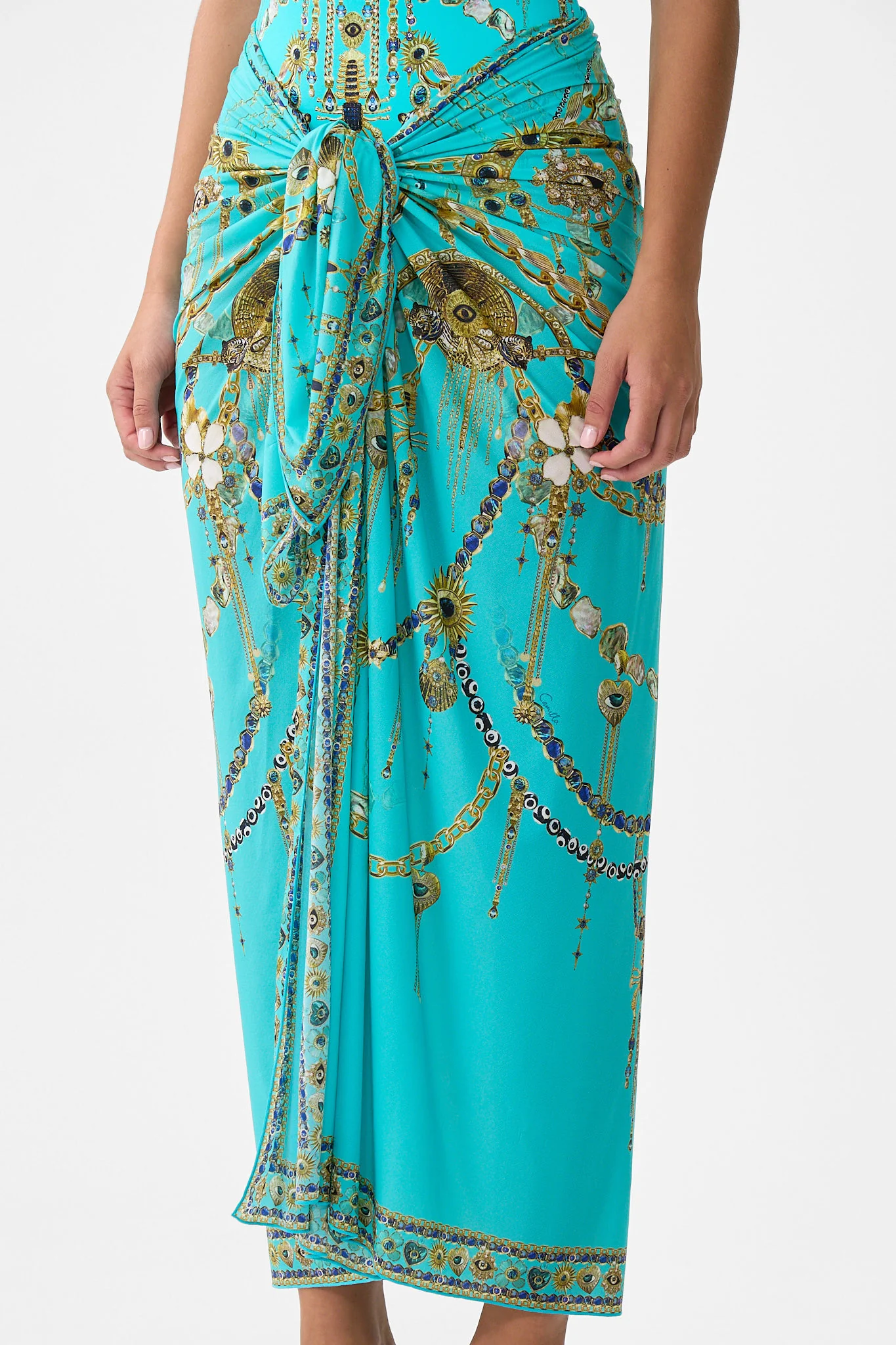 MULTI WEAR LONG SARONG TOTEMS AND TREASURES - Image 5