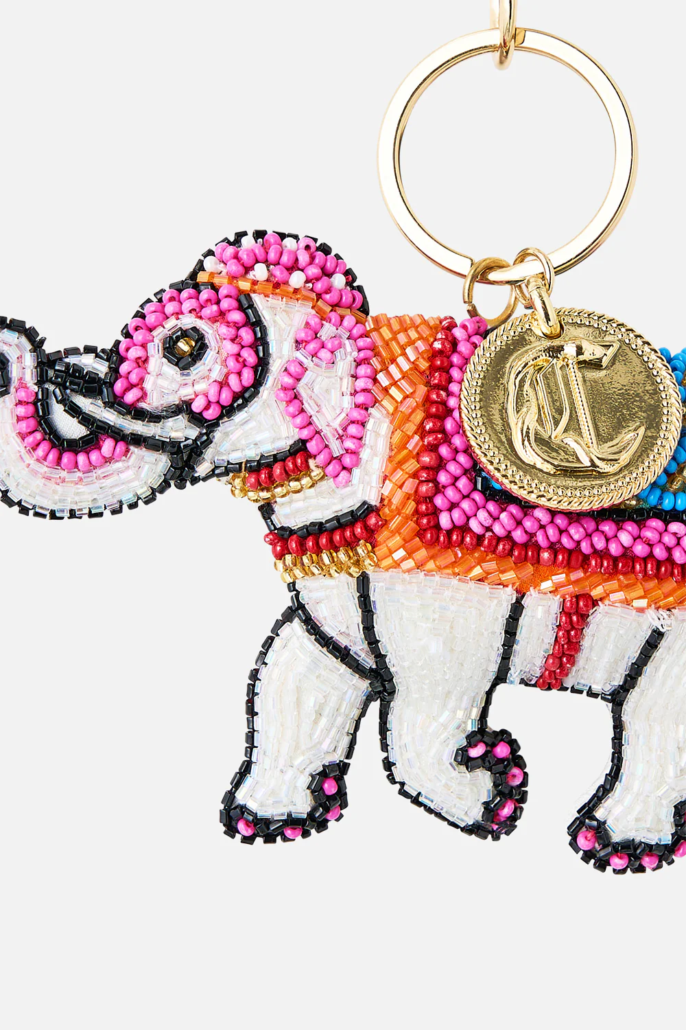 ELEPHANT ANIMAL KEYRING MULTI - Image 2
