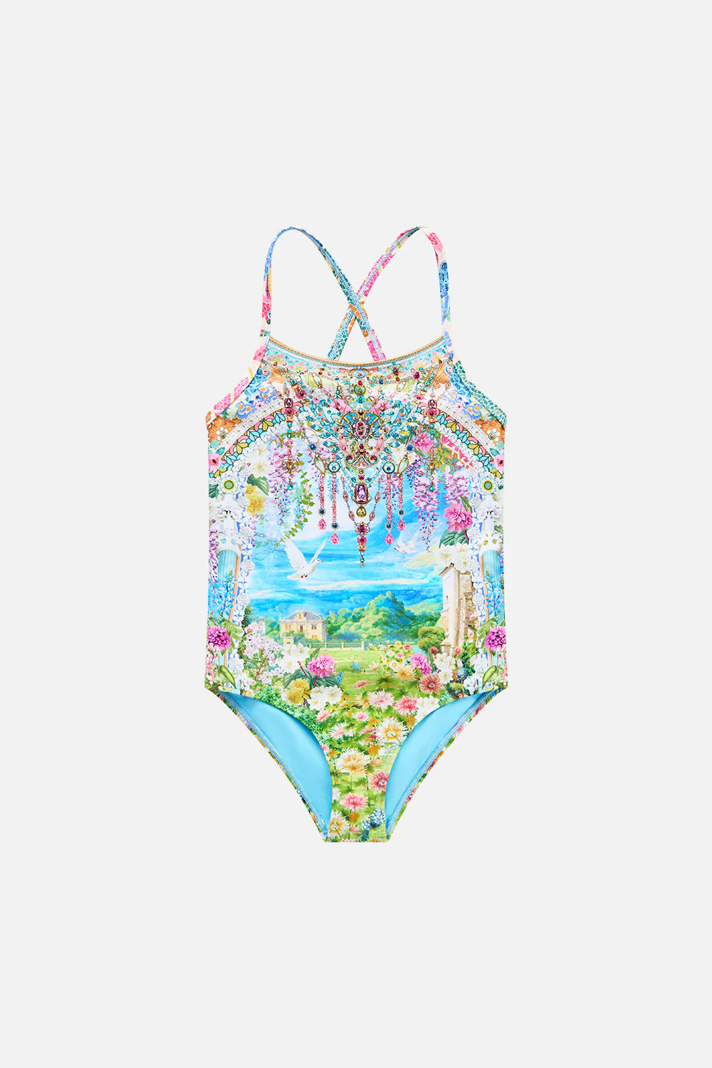 KIDS ROUND NECK ONE PIECE NAVÀS NOUVEAU