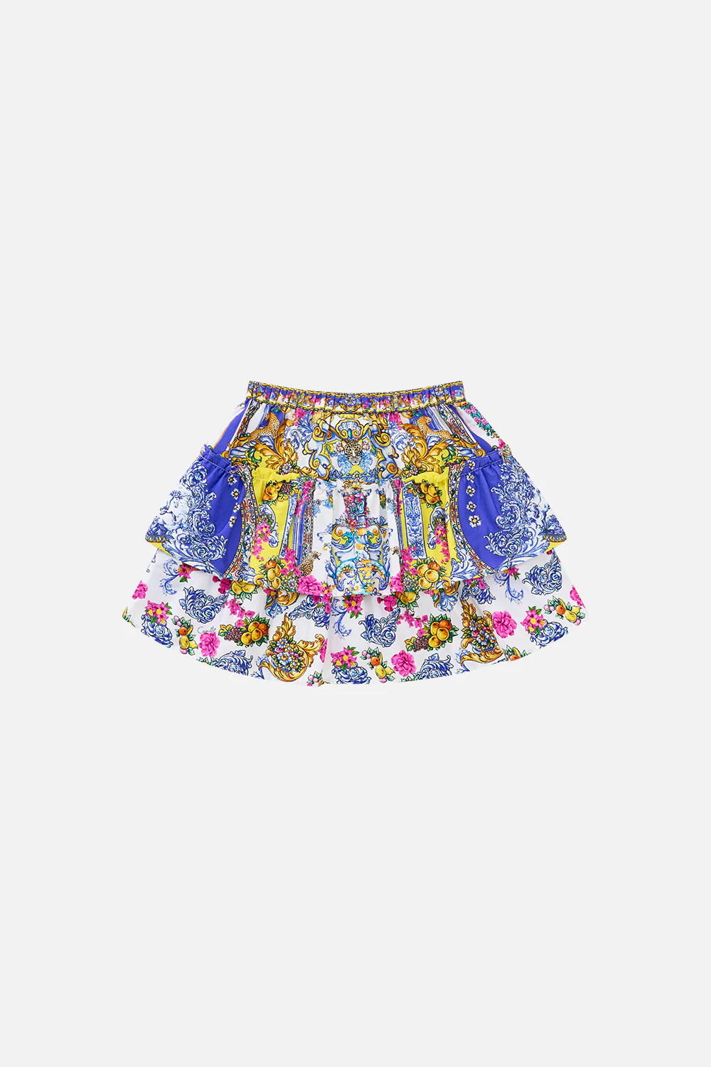 KIDS LAYERED MINI SKIRT WITH GATHERED FRILL ESPAÑA NIRVANA - Image 2