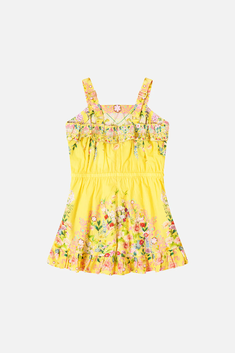 KIDS WIDE STRAP PLAYSUIT WITH FRILL EDGES LADY LIMONADA - Image 2