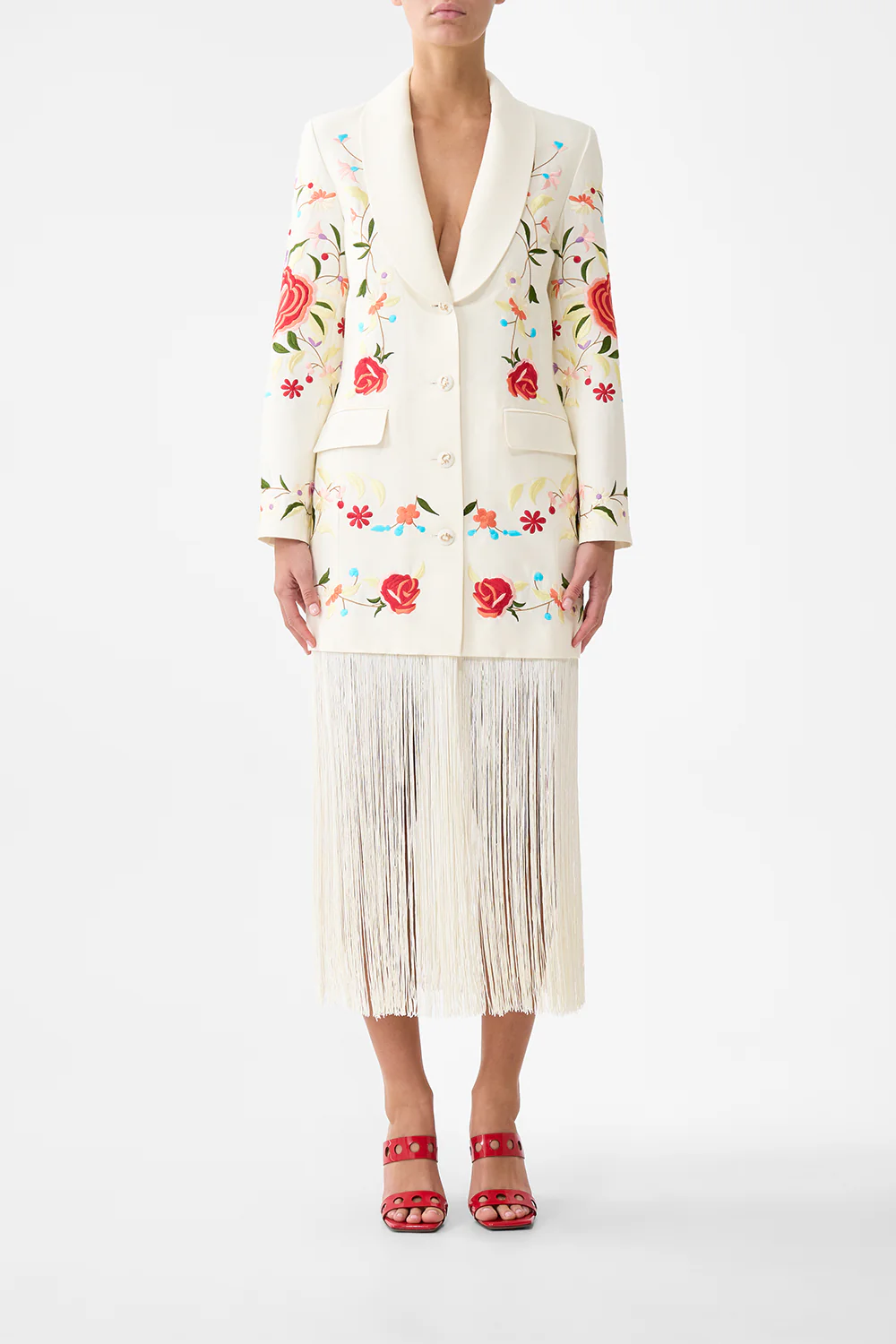 BLAZER WITH FRINGING I LEFT MY HEART IN GRANADA