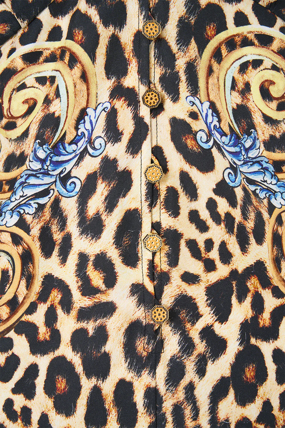 BUTTON FRONT HALTER PLAYSUIT SEVILLIAN STYLE - Image 8