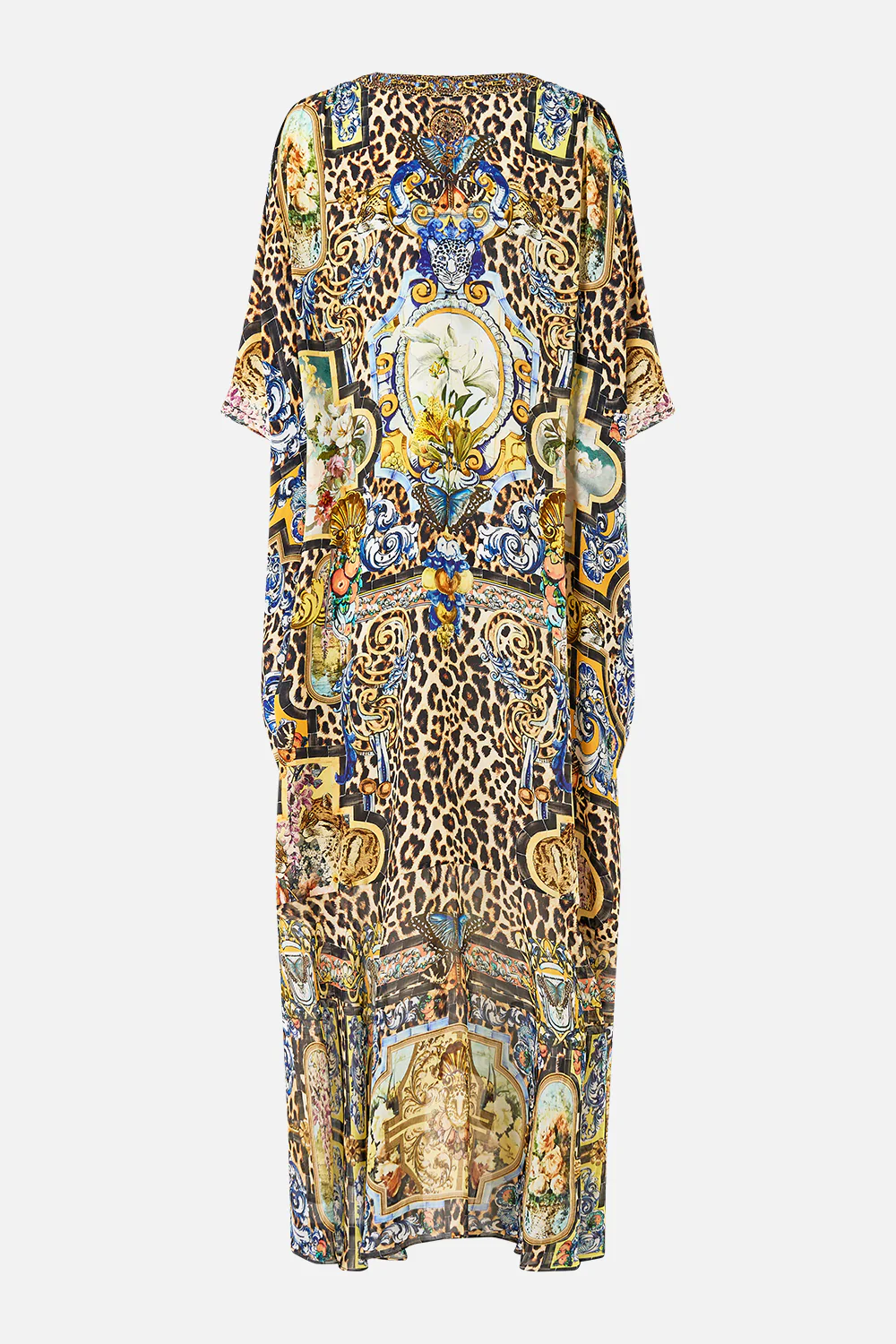 LACE UP KAFTAN WITH HEM RUFFLE SEVILLIAN STYLE - Image 7