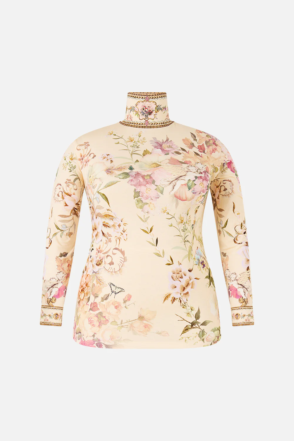 JERSEY TURTLENECK ADORNED IN ARANJUEZ - Image 9