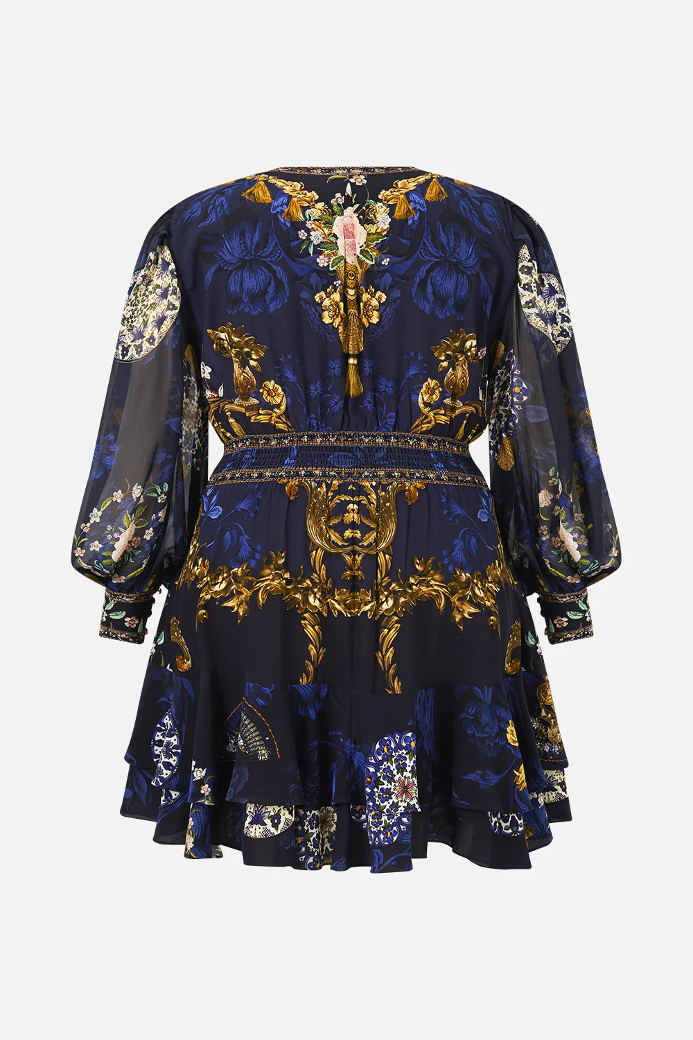 BUTTON FRONT FRILL DRESS NOTES FROM THE BLUE ROOM - Image 10