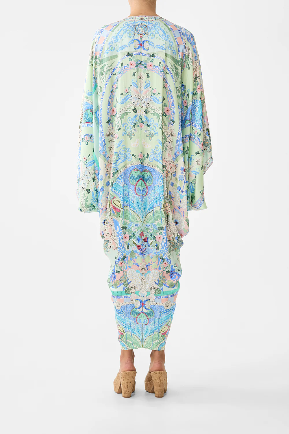 T SHAPE LONG KAFTAN MIDSUMMER MOSAICS - Image 2