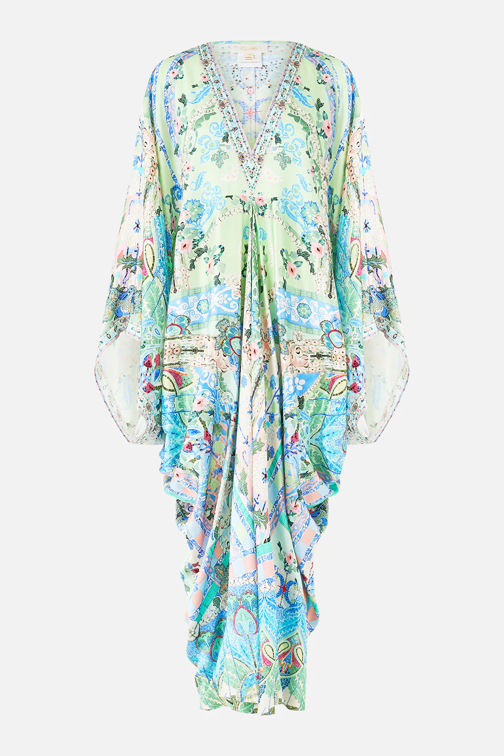 T SHAPE LONG KAFTAN MIDSUMMER MOSAICS - Image 3