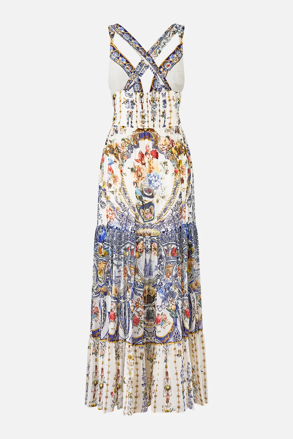BEAD STRAP GATHERED PANEL DRESS THE POTTERY PARLOUR - Image 7