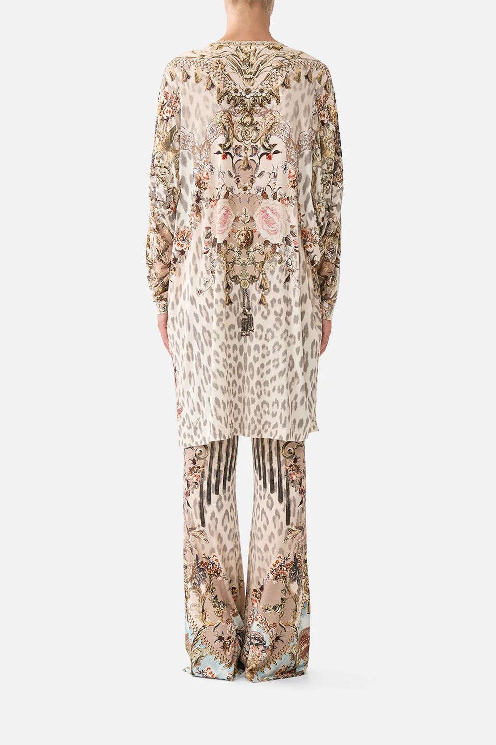 SIDE SPLIT JERSEY TEE ARANJUEZ ANIMALIA - Image 2