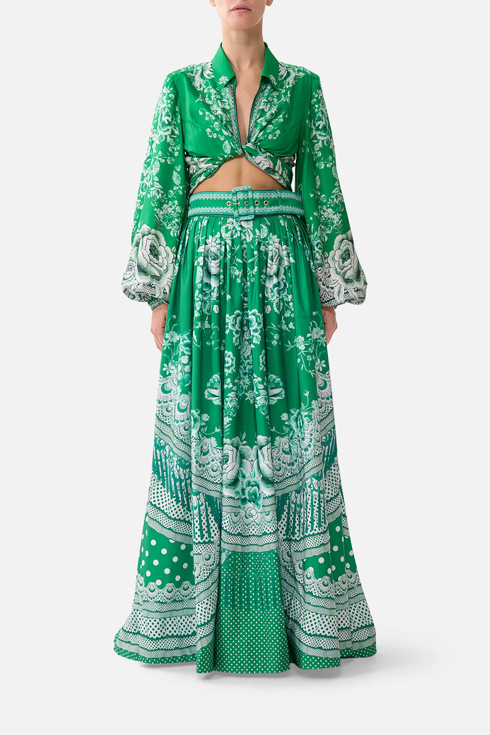 CROPPED WRAP SHIRT SACROMONTE SEÑORITA