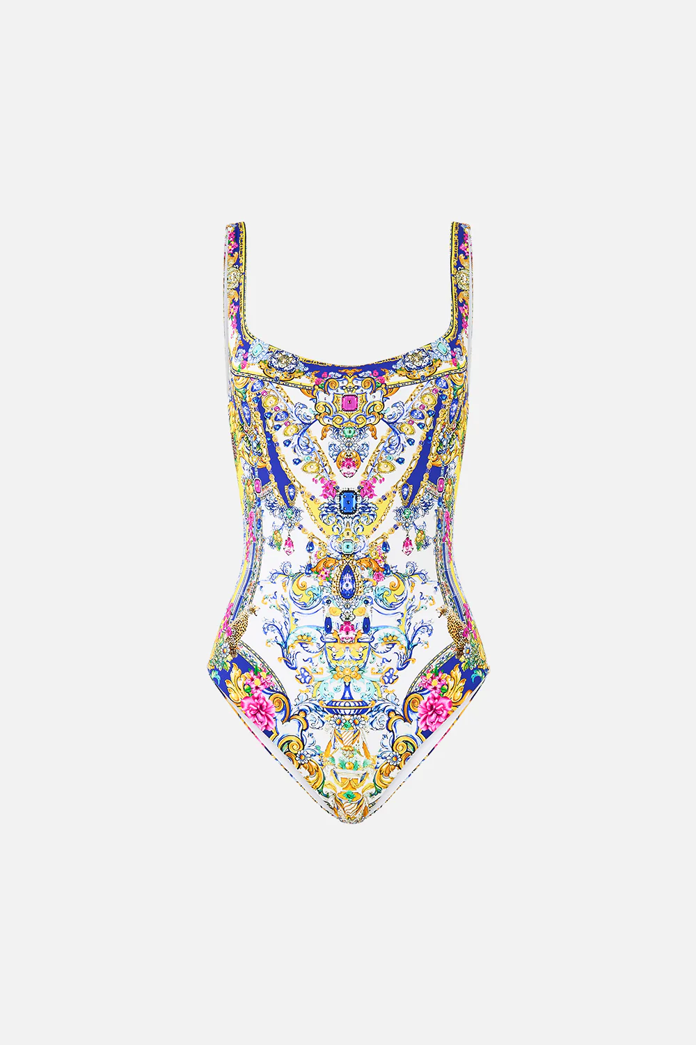 UNDERWIRE SQUARE NECK ONE PIECE WITH SCOOP BACK ESPAÑA NIRVANA - Image 3