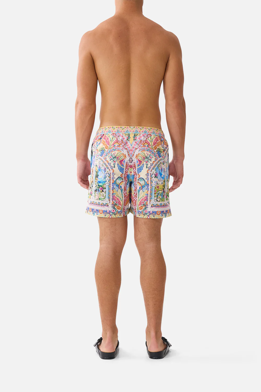 MID LENGTH BOARDSHORT WITH ELASTIC WAIST NAVÀS NOUVEAU - Image 2