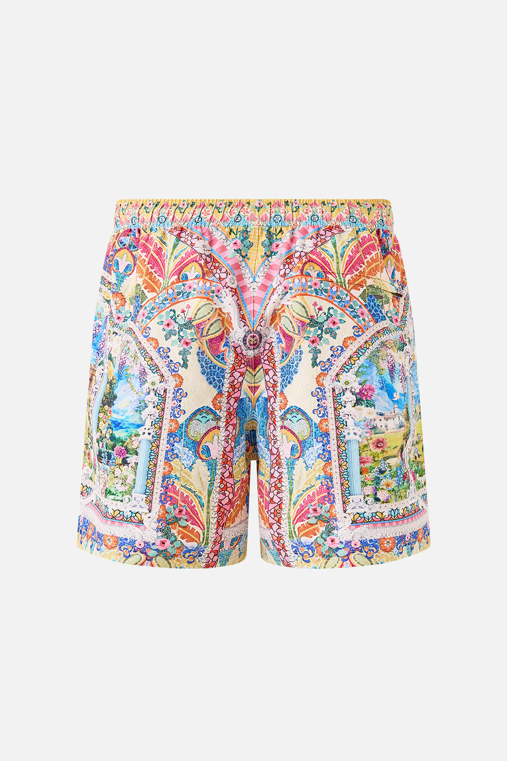 MID LENGTH BOARDSHORT WITH ELASTIC WAIST NAVÀS NOUVEAU - Image 6