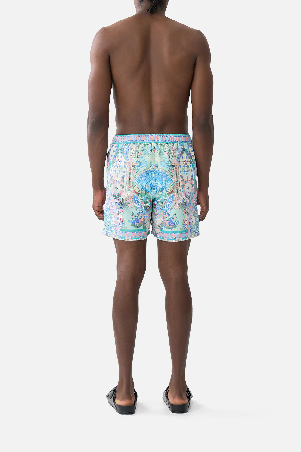 MID LENGTH BOARDSHORT WITH ELASTIC WAIST MIDSUMMER MOSAICS - Image 2