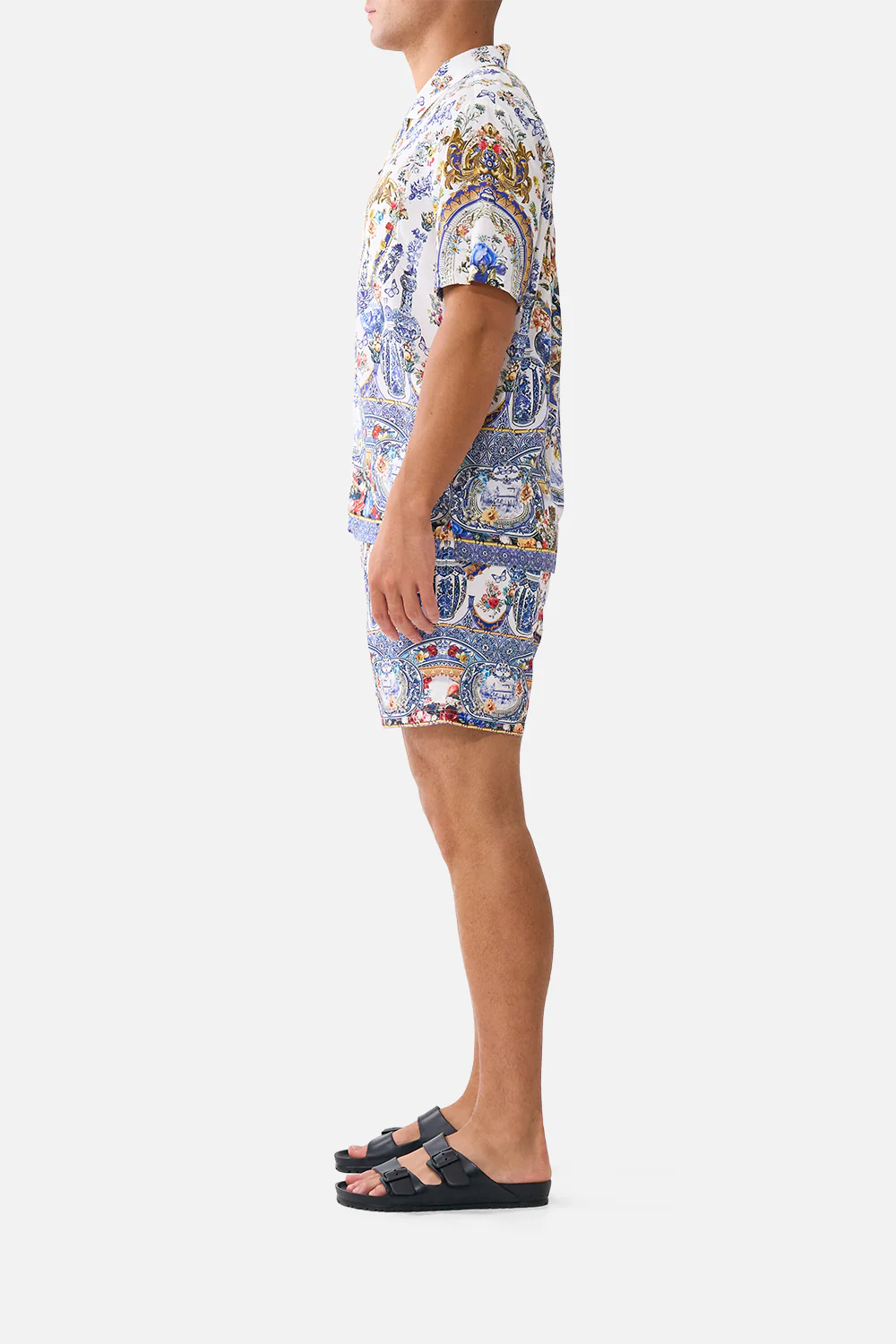 SHORT SLEEVE CAMP COLLARED SHIRT THE POTTERY PARLOUR - Image 4