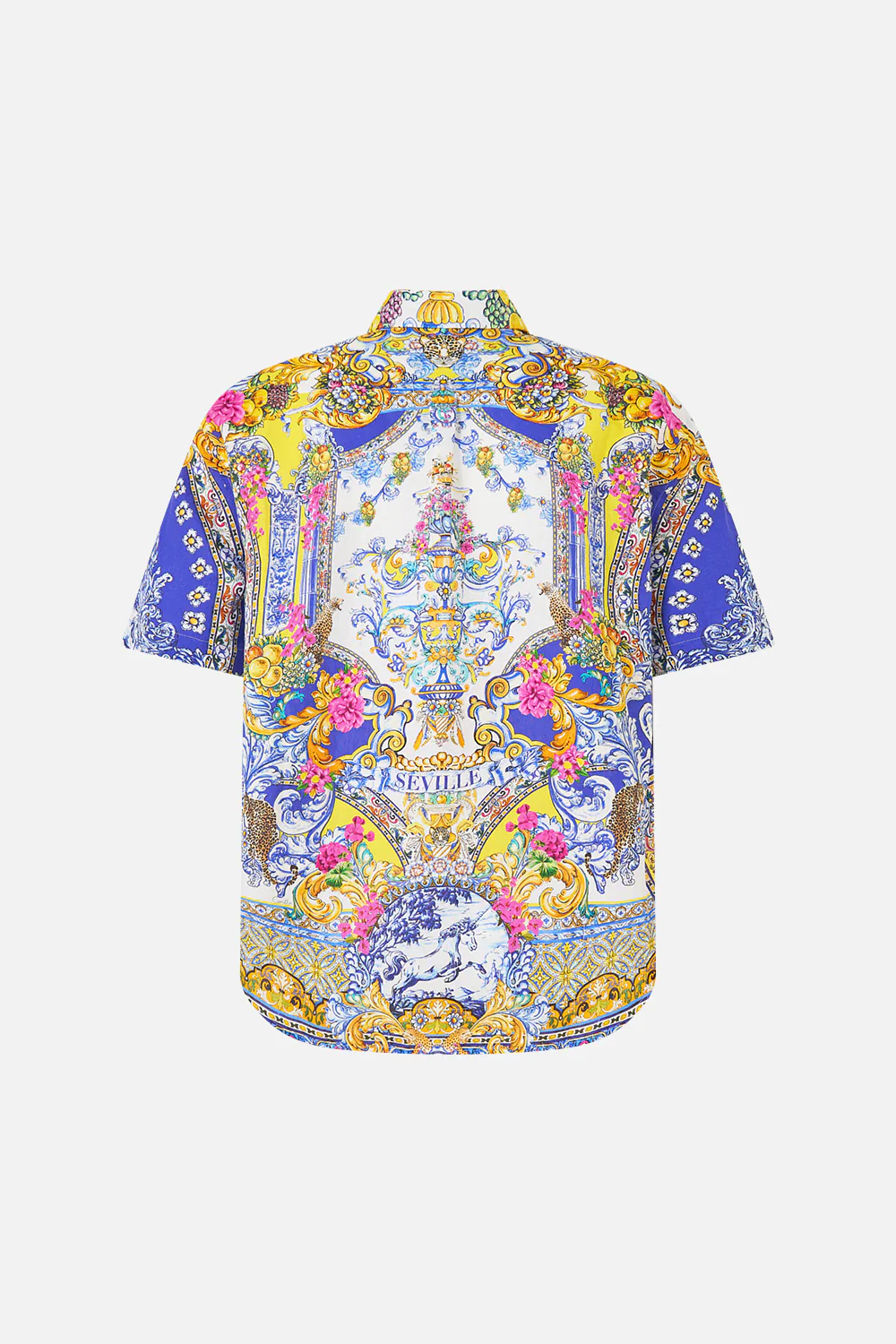 SHORT SLEEVE OVERSIZED SHIRT ESPAÑA NIRVANA - Image 6