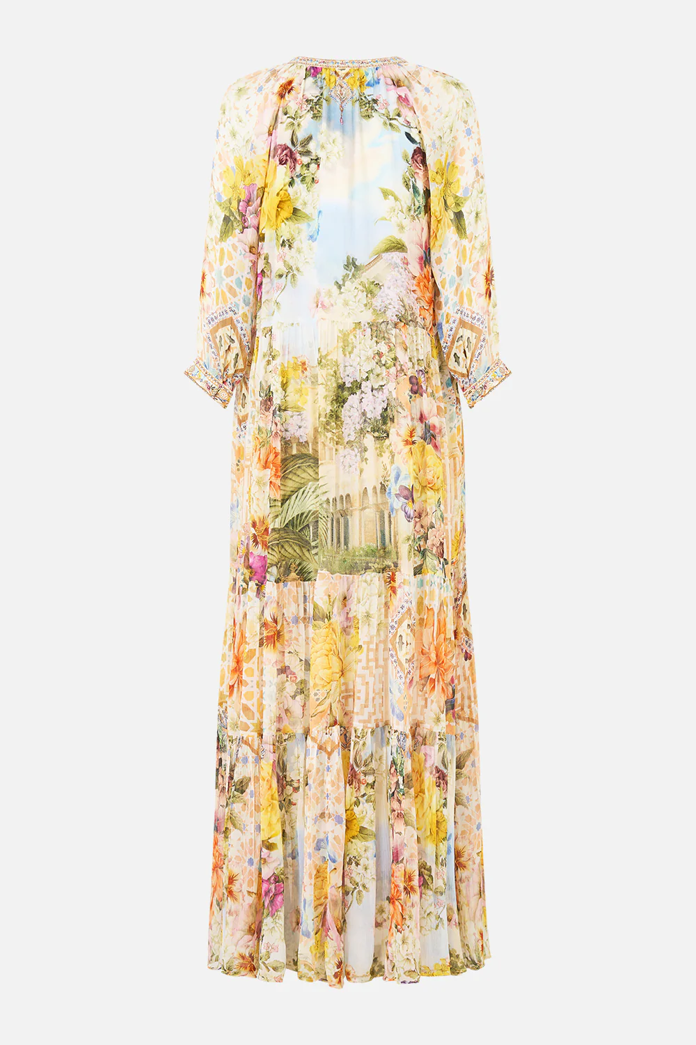 LONG GATHERED PANEL DRESS THE ARCHITECTS OF ALCÁZAR - Image 6