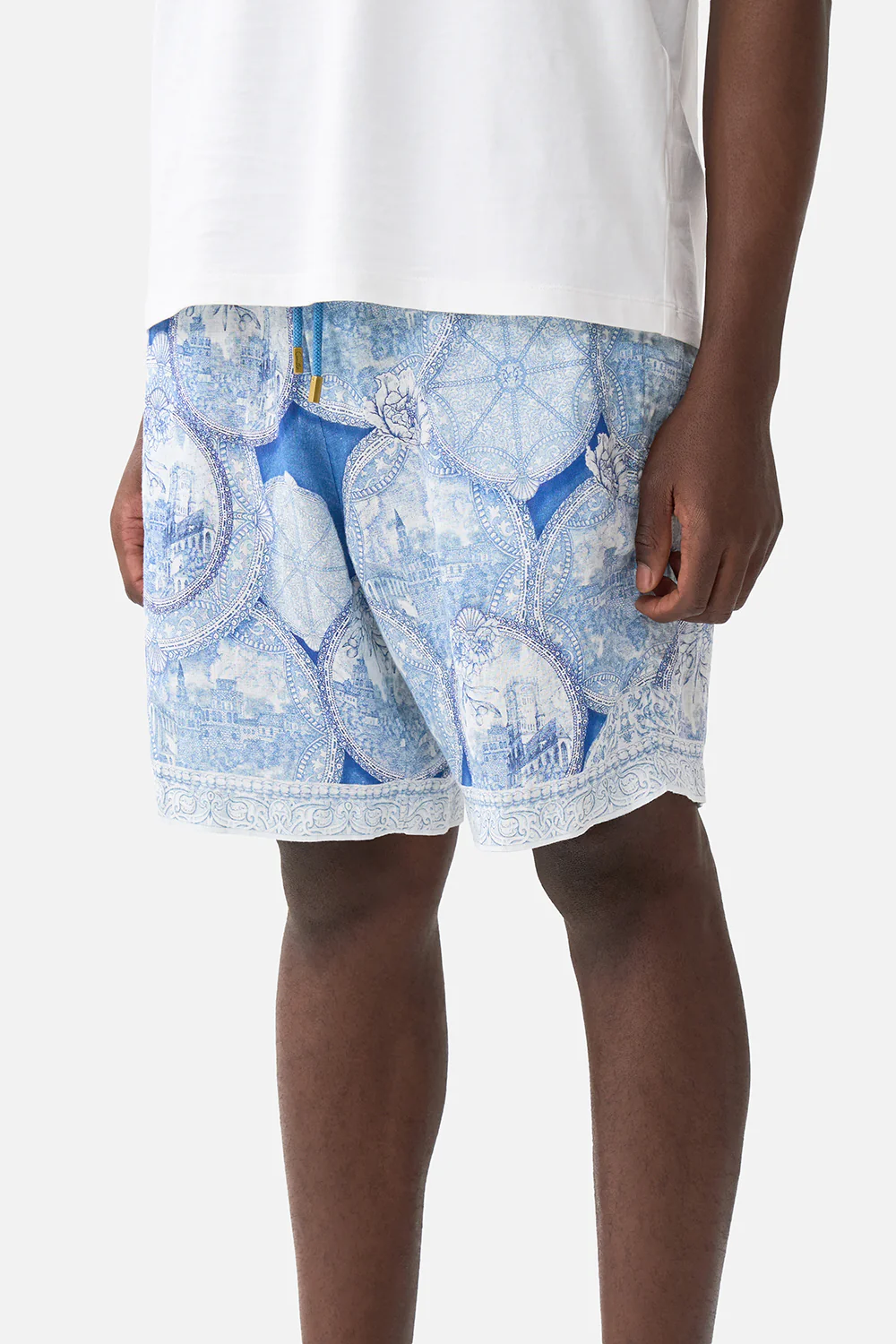 LONG WALK SHORT WITH ELASTIC BACK DE NADA GRANADA - Image 5