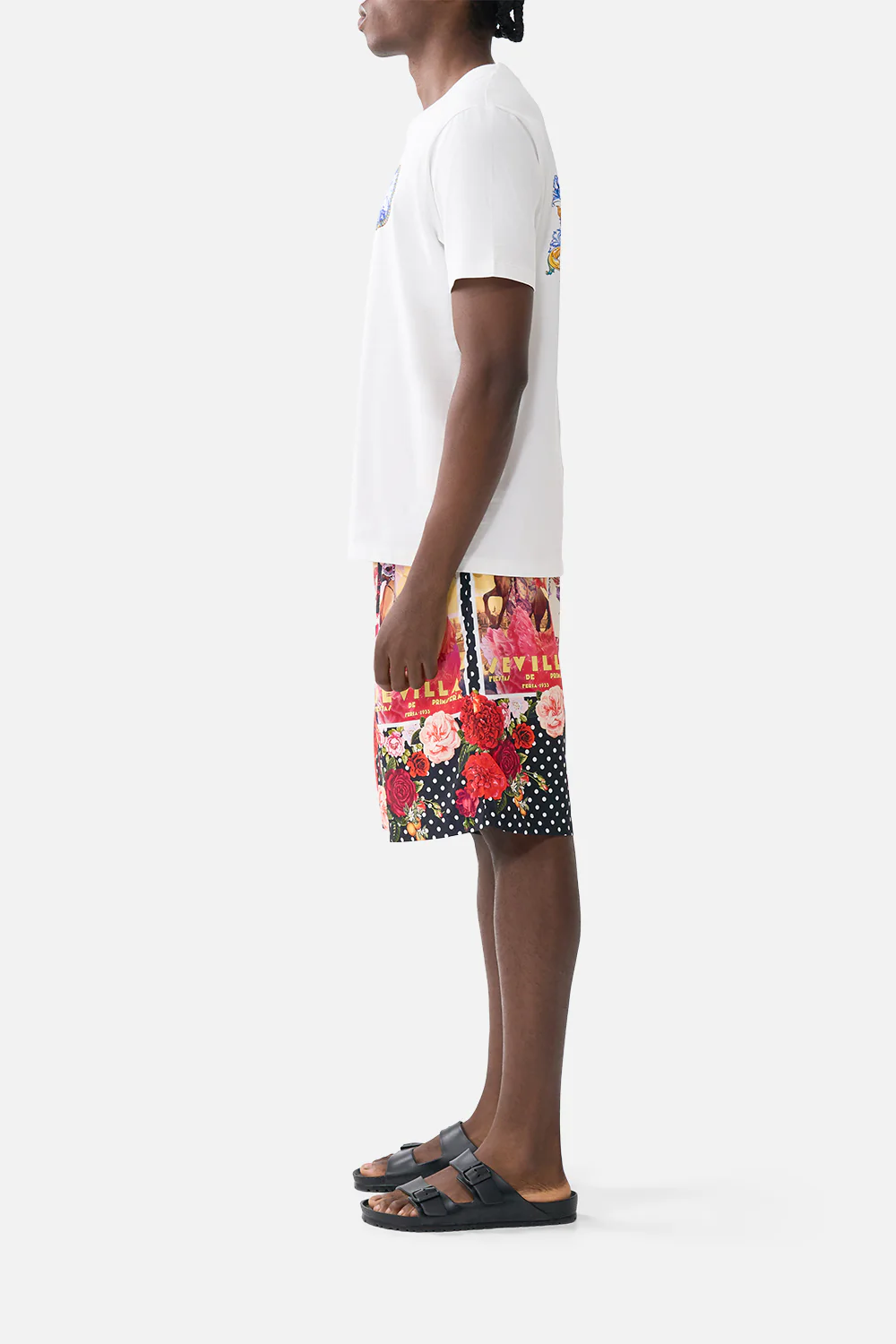 BAGGY LONG WALK SHORT WITH ELASTIC WAIST DAUGHTERS OF DUENDE - Image 4