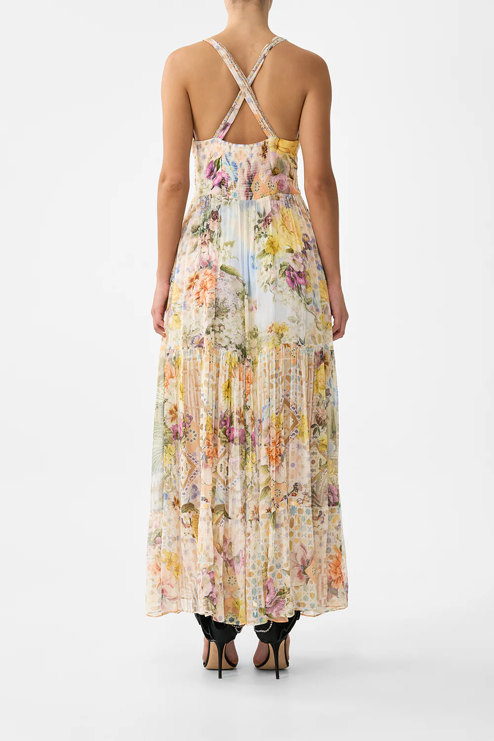 BEAD STRAP GATHERED PANEL DRESS THE ARCHITECTS OF ALCÁZAR - Image 2