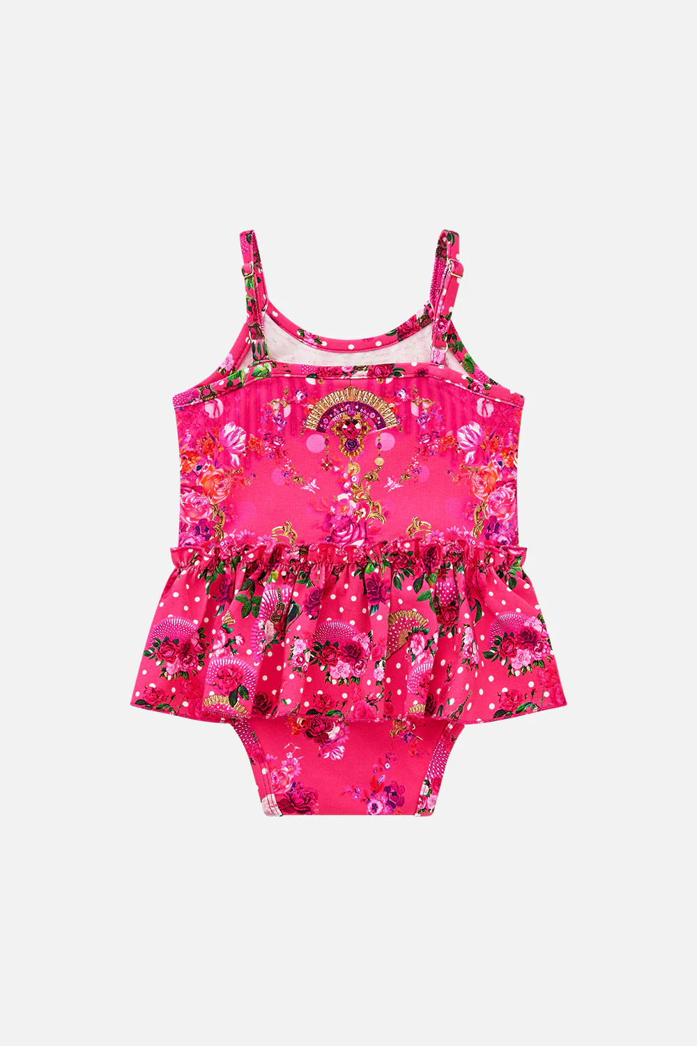 BABIES JERSEY JUMP DRESS FLAMENCO ROSE - Image 2