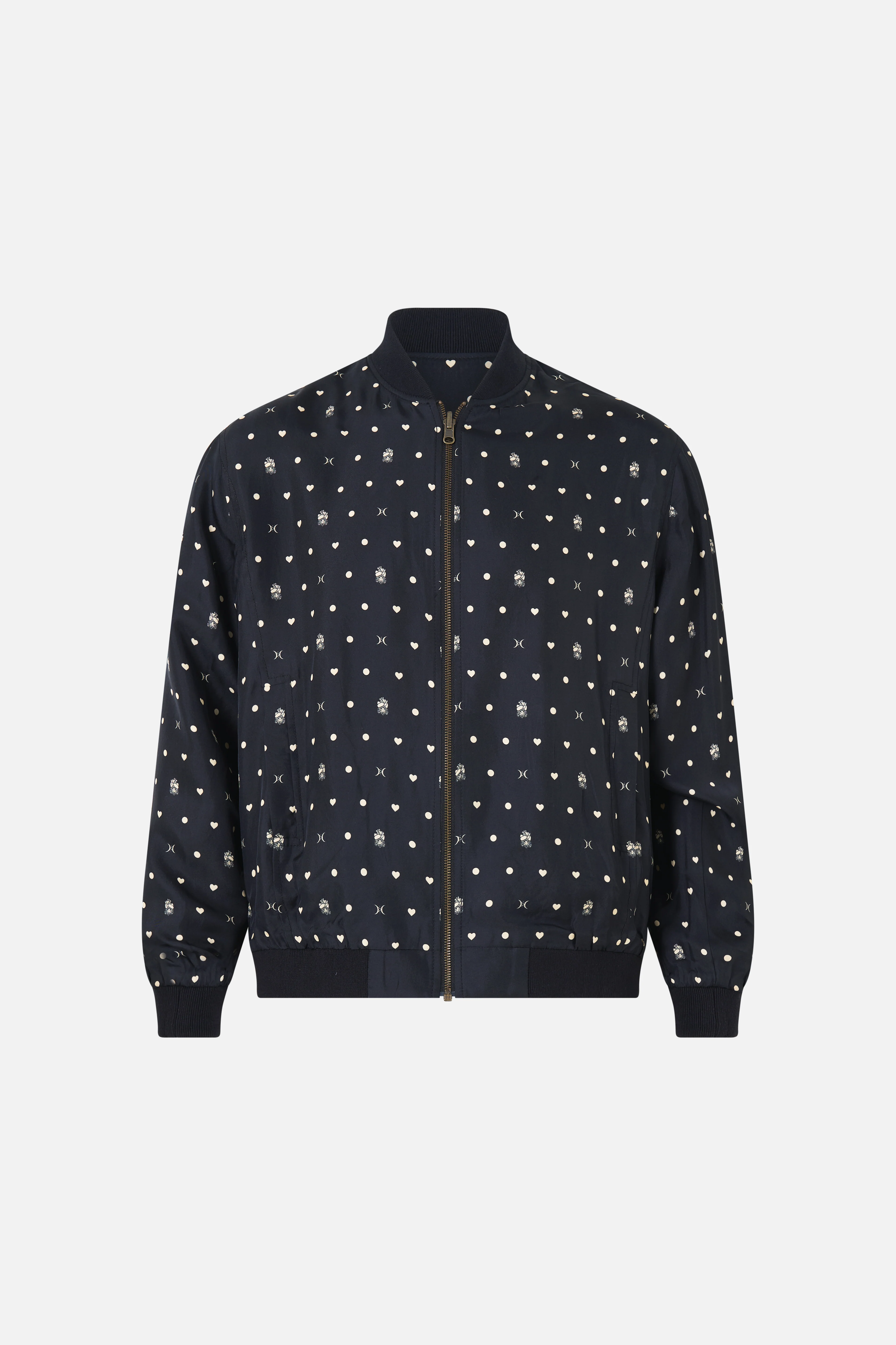 REVERSIBLE ZIP THROUGH BOMBER JACKET FLAMENCO FOLKLORE - Image 2
