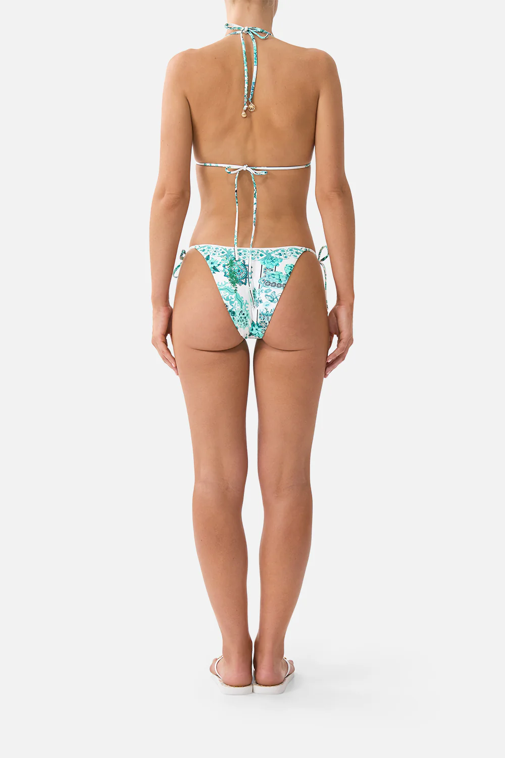 CHEEKY SLIDE TRI BIKINI SET WITH CHARMS BALEARIC BEBÉ - Image 2