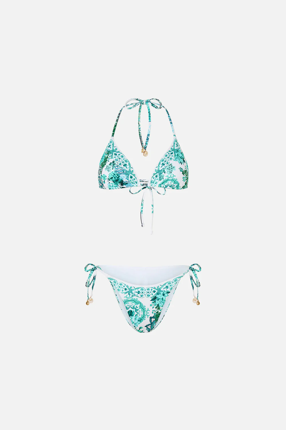 CHEEKY SLIDE TRI BIKINI SET WITH CHARMS BALEARIC BEBÉ - Image 3