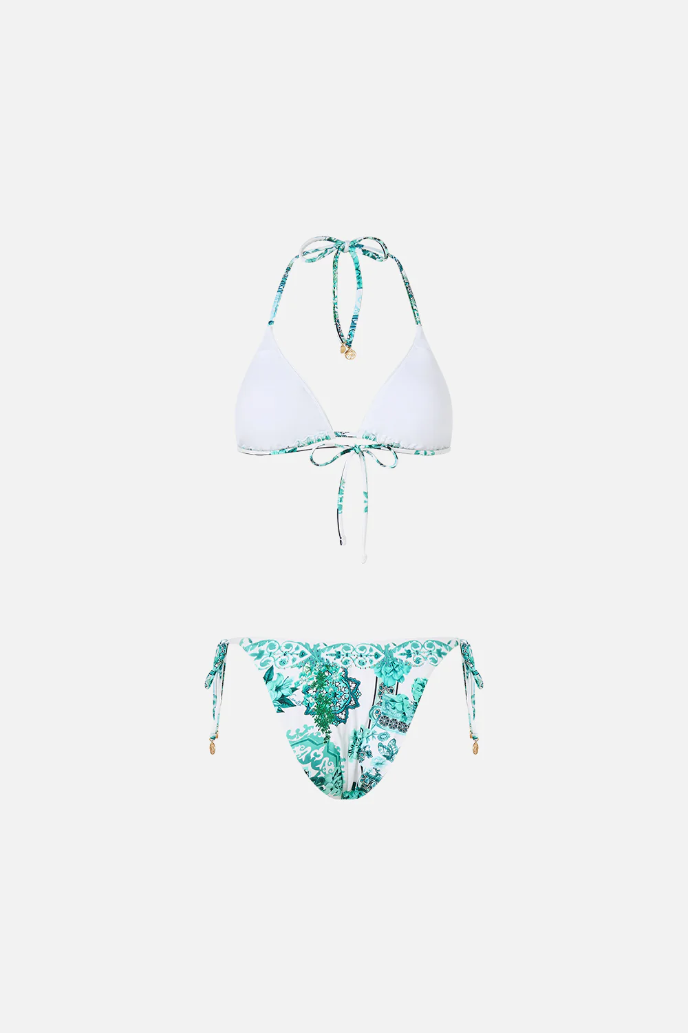 CHEEKY SLIDE TRI BIKINI SET WITH CHARMS BALEARIC BEBÉ - Image 7
