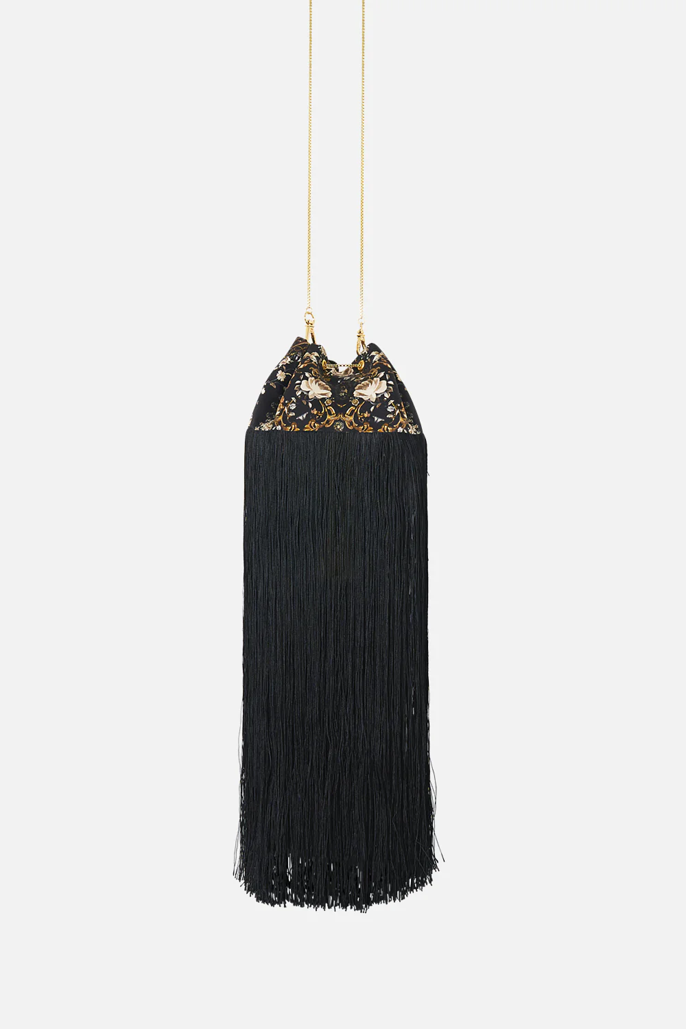DRAWSTRING POUCH WITH FRINGING FLAMENCO FOLKLORE - Image 2