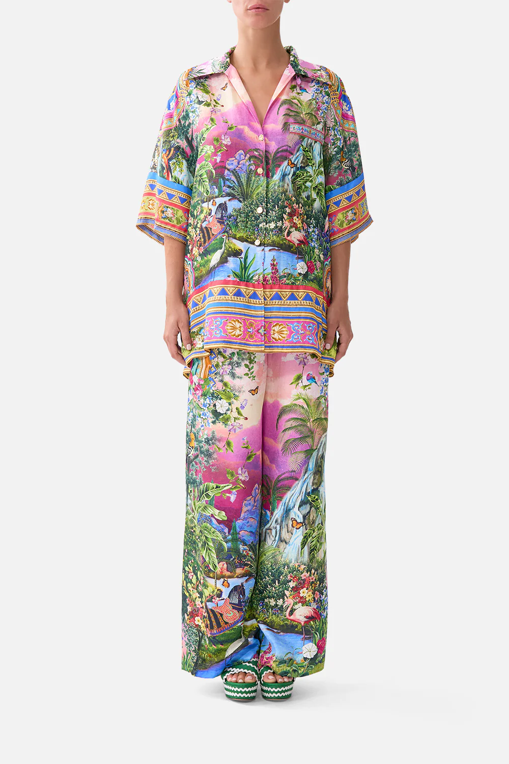 OVERSIZED SHIRT WITH POCKET TURKISH DELIGHT