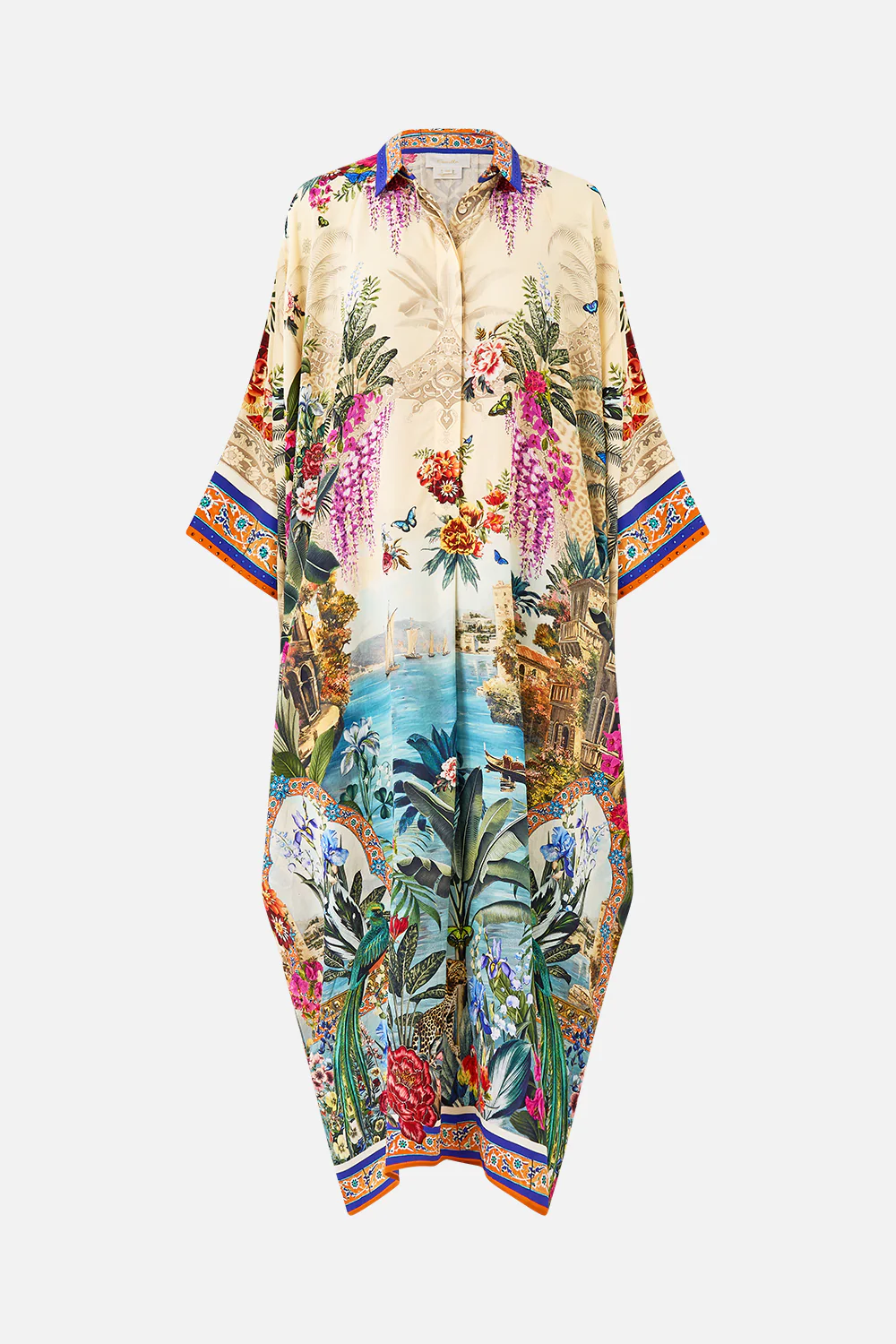 BATWING KAFTAN BODRUM BOTANICALS - Image 3