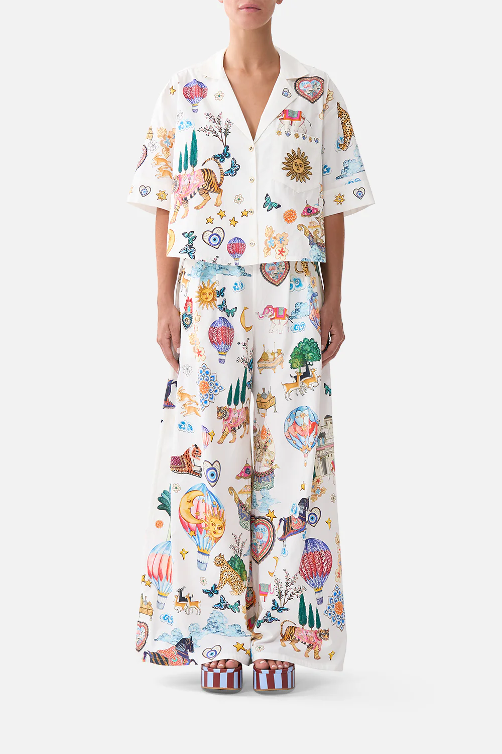 TUCK FRONT PANT KAPADOKYA KITSCH