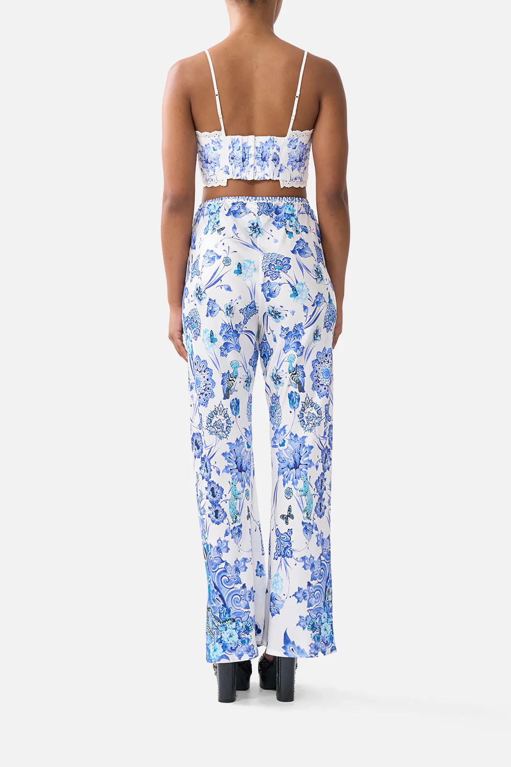 BIAS CUT DRAWSTRING PANT ALL ABOUT THAT LACE - Image 2