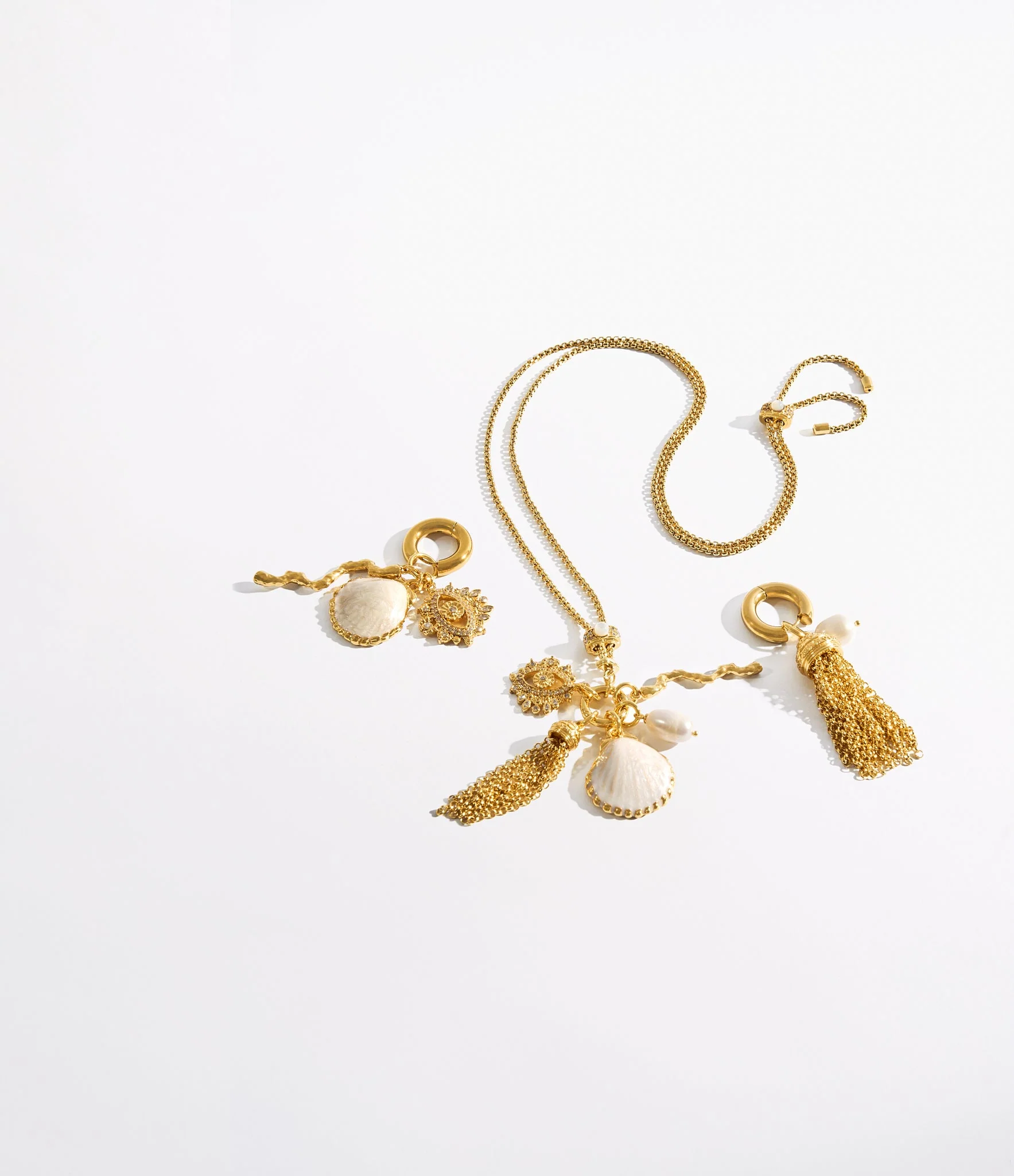 ENCHANTED OCEANIA PENDANT NECKLACE GOLD - Image 2