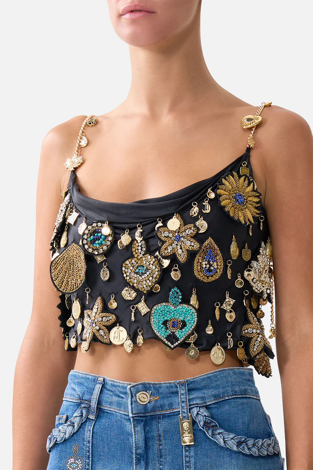 BIAS CROP CAMI AMULETS AND ALCHEMY - Image 5