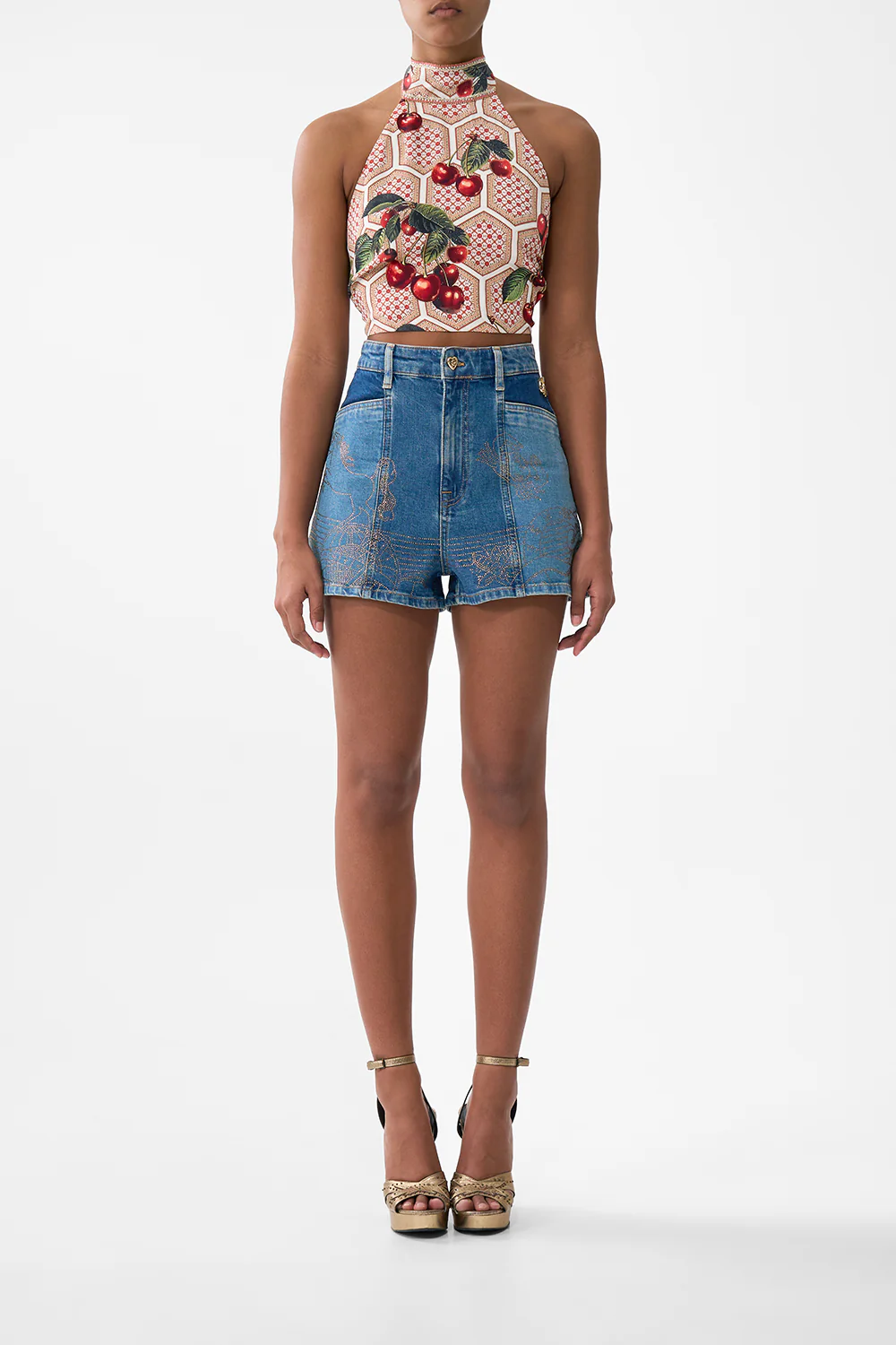 JENNA ZODIAC ZONE SHORT DENIM - Image 4