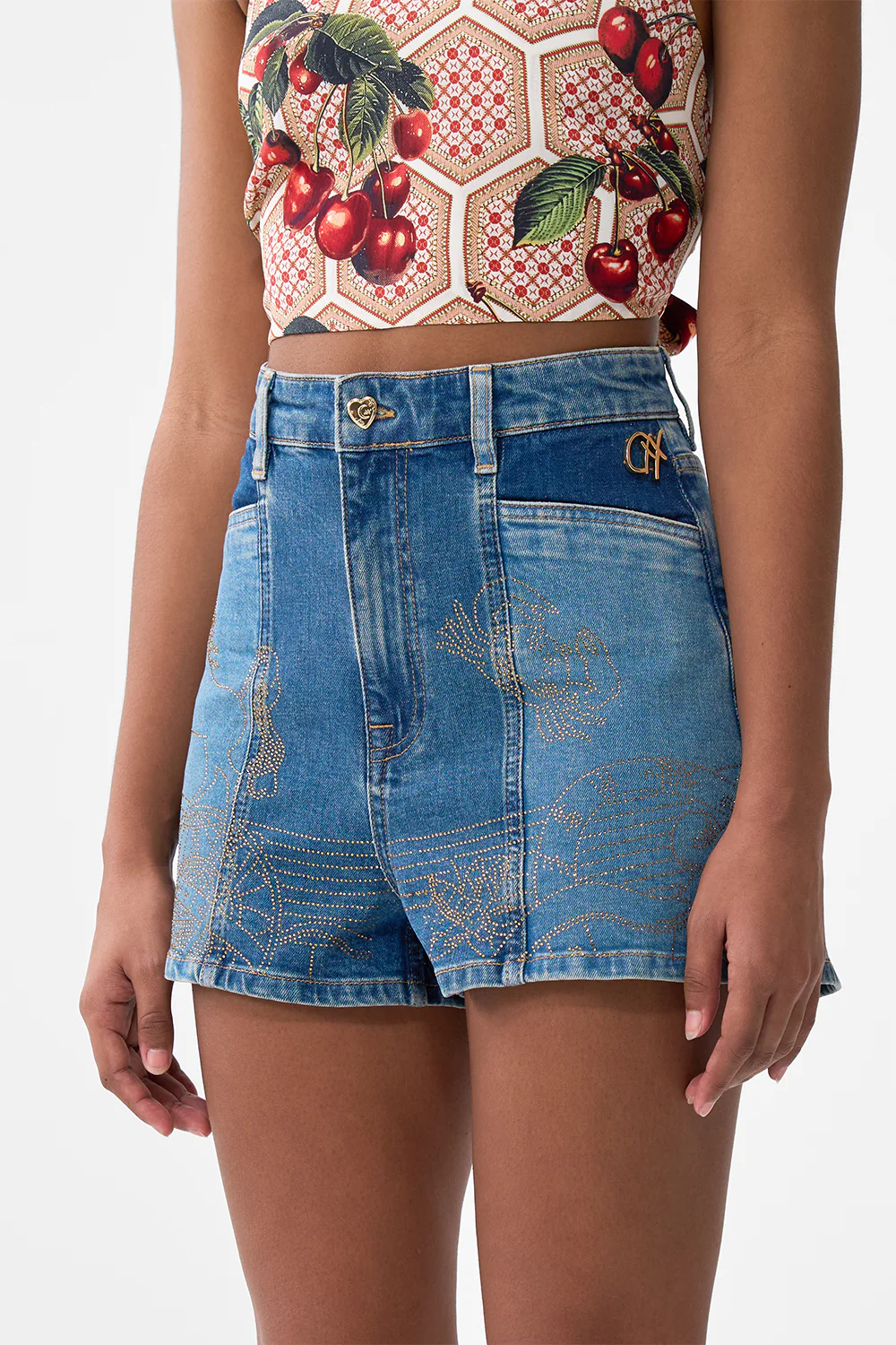 JENNA ZODIAC ZONE SHORT DENIM - Image 7