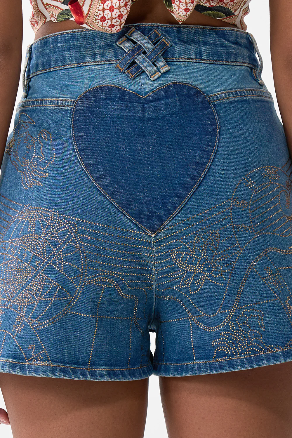 JENNA ZODIAC ZONE SHORT DENIM - Image 8