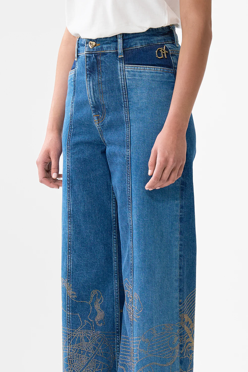 JENNA ZODIAC ZONE HIGH WAISTED FLARE DENIM - Image 8