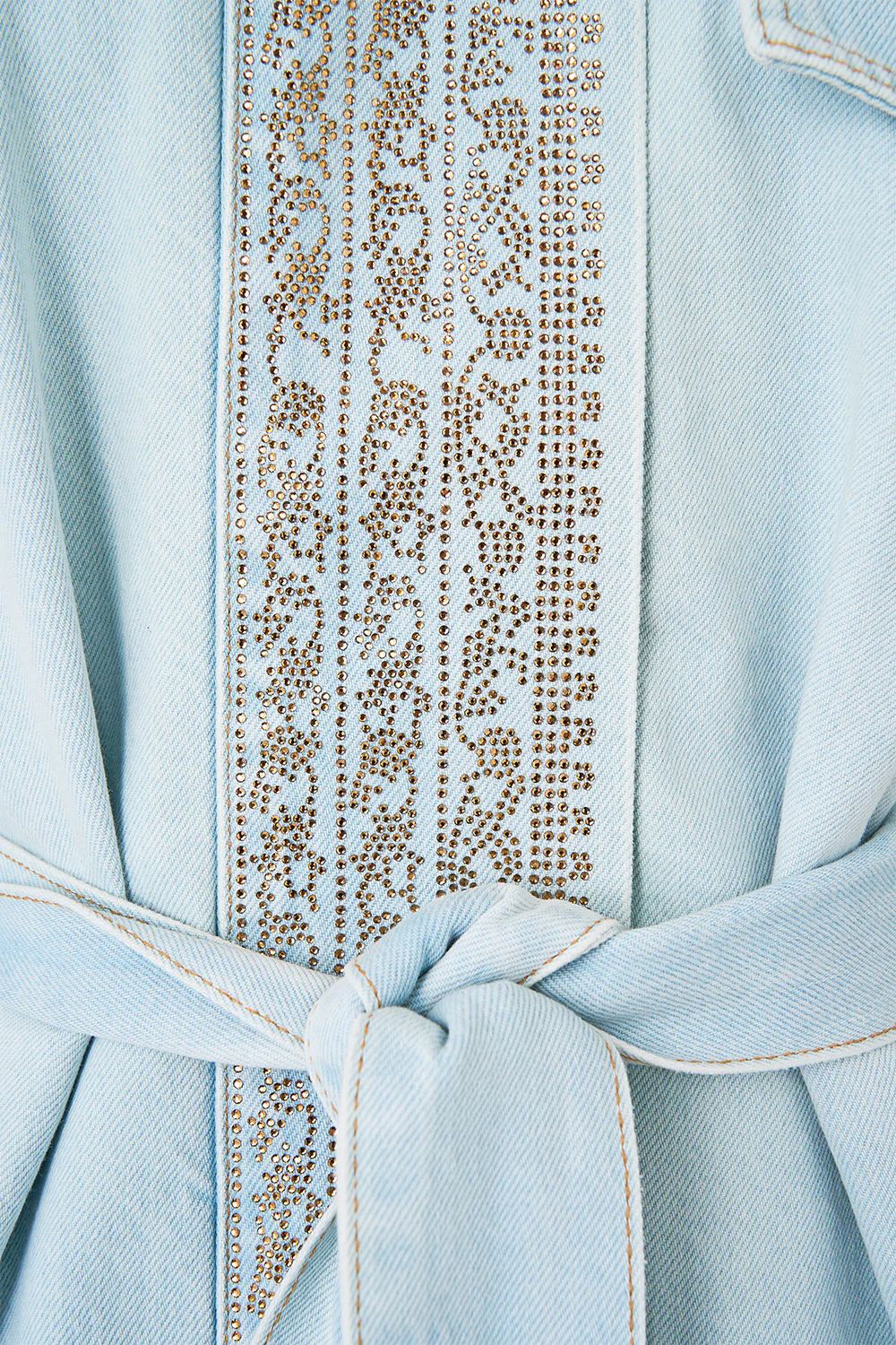 ALIKA ISTANBUL ALCHEMY HIGH NECK JACKET DENIM - Image 3