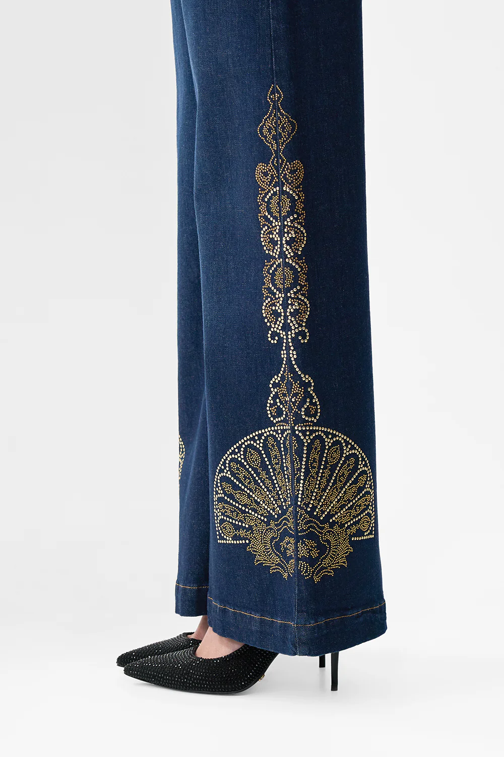 JENNA ISTANBUL ALCHEMY HIGH WAISTED FLARE DENIM - Image 8