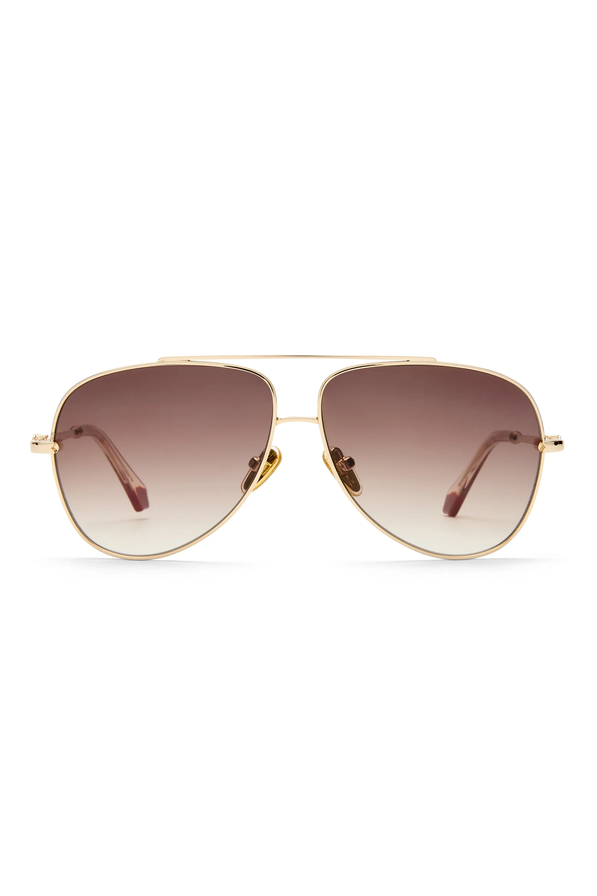 THE VOYAGE SUNGLASSES GOLD / NUDE - Image 3
