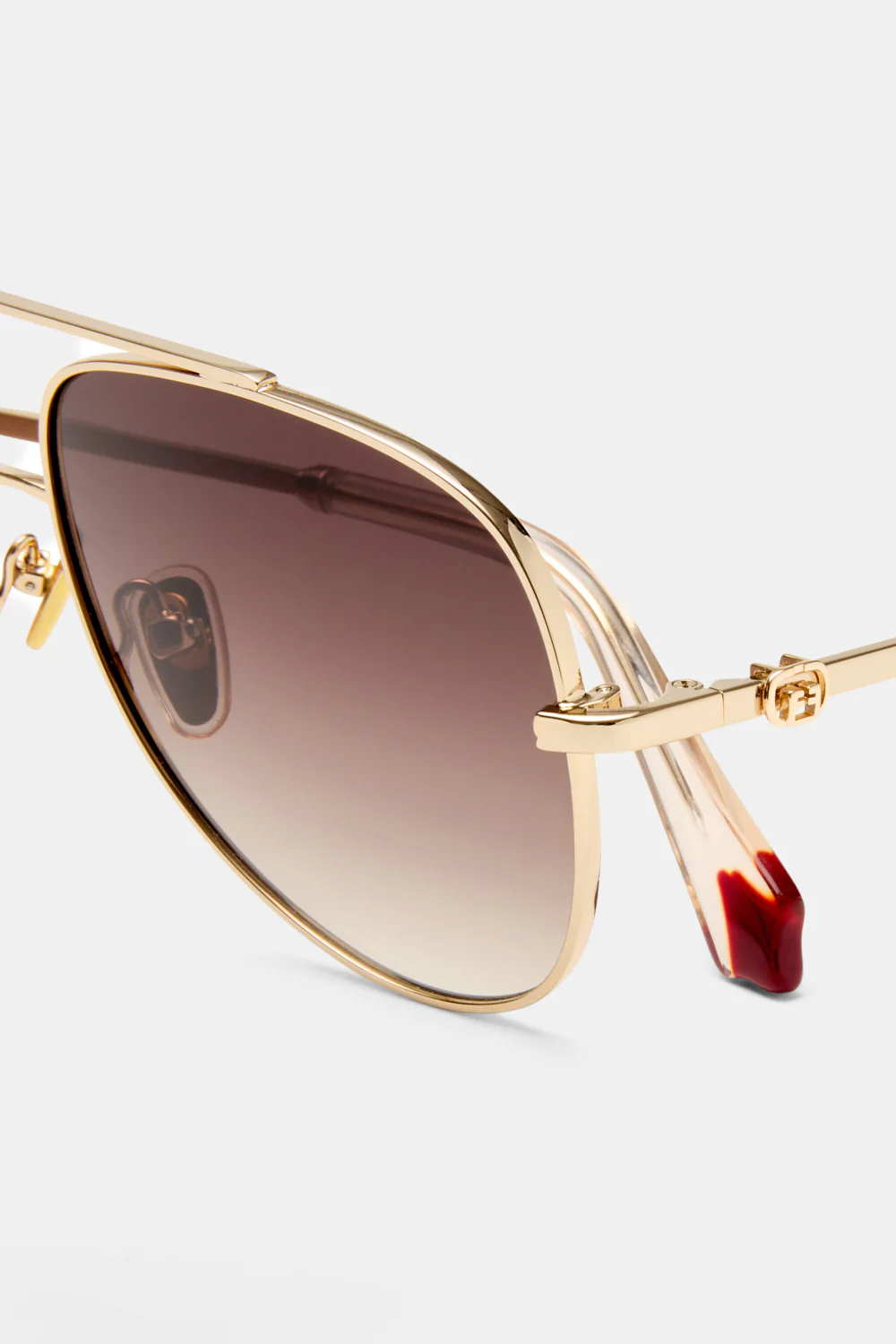 THE VOYAGE SUNGLASSES GOLD / NUDE - Image 6