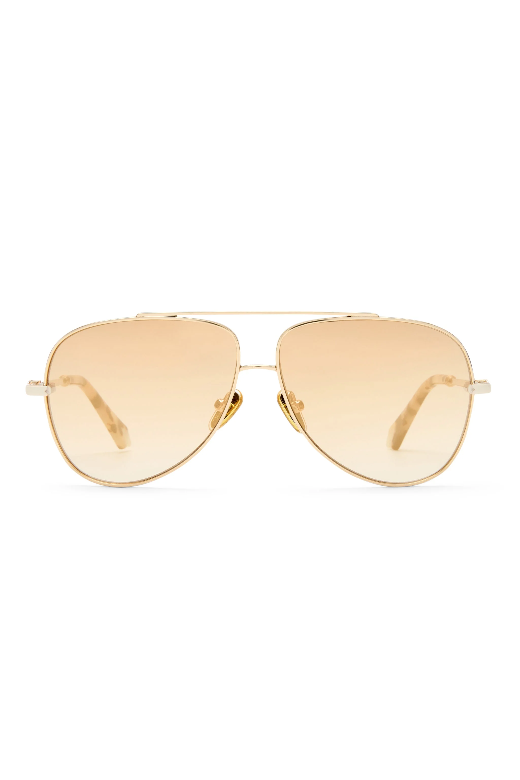 THE VOYAGE SUNGLASSES GOLD / NATURAL TORT - Image 3
